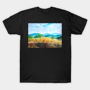 Panama Mountains near Boquete Painting T-Shirt